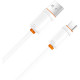 Дата кабель USB 2.0 AM to USB-C 1.0m 3A white XO (NB302-AC.white)