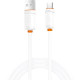 Дата кабель USB 2.0 AM to USB-C 1.0m 3A white XO (NB302-AC.white)