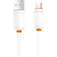 Дата кабель USB 2.0 AM to USB-C 1.0m 3A white XO (NB302-AC.white)