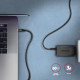 Дата кабель USB-C to USB-C 3.0m v3.2 Gen 1 PD 60W 3A black AXAGON (BUCM3-CM30AB)