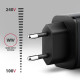 Зарядний пристрій AXAGON 1xUSB-C PD67W + 1xUSB QC4+ PPS gray (ACU-PQ67)