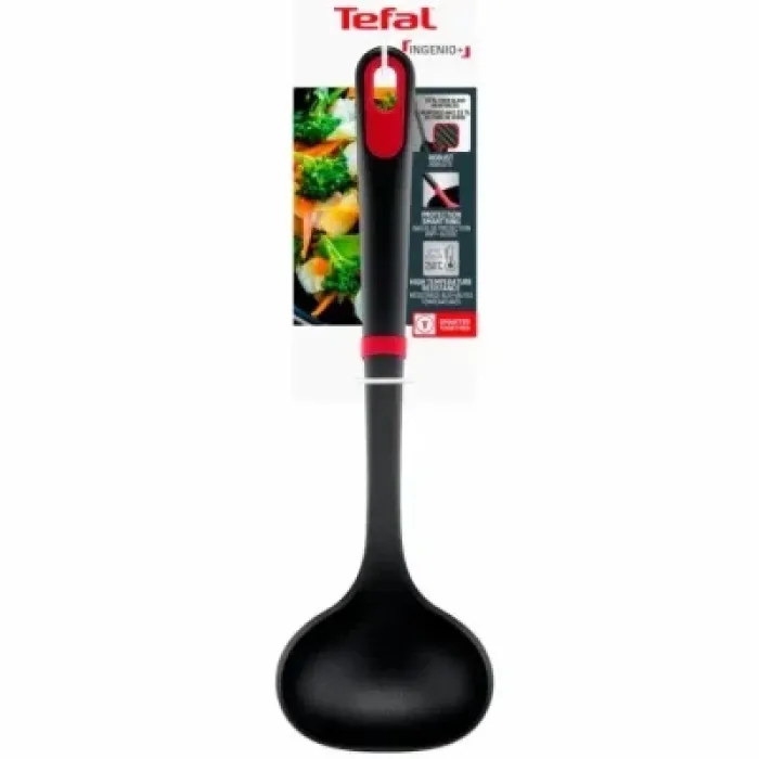 Ополоник Tefal Ingenio+ чорний-червоний (K1980434)