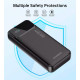 Батарея універсальна Choetech 20000mAh, PD/22.5W, QC/3.0, AFC Samsung, LED (B729)
