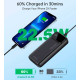 Батарея універсальна Choetech 20000mAh, PD/22.5W, QC/3.0, AFC Samsung, LED (B729)