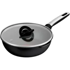 Сковорода Tefal Excellence Fusion з кришкою 24см чорний (G3388402)