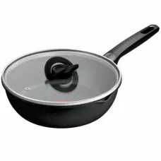 Сковорода Tefal Expertise з кришкою 24см чорний (G3218402)