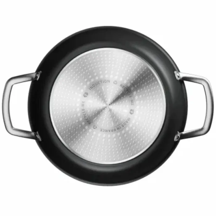 Сотейник Tefal Excellence+ з кришкою 24см чорний (G3308802)