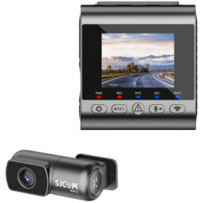 Відеореєстратор SJCAM Dashcam M60S + rear camera, Wi-Fi, 4K (6972476163401)