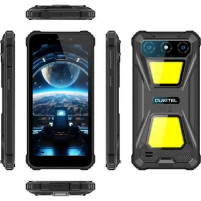 Мобільний телефон OUKITEL G5 4/64GB Black (6941749813817)