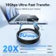 Дата кабель USB 3.2 AM/AF 2.0m 10Gbps PVC black Vention (CBOBH)