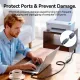 Дата кабель USB 3.2 AM/AF 2.0m 10Gbps PVC black Vention (CBOBH)