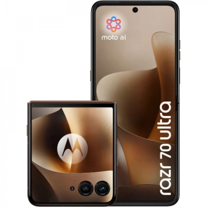Мобільний телефон Motorola Razr 70 Ultra 16/512GB Cocoa (PBB20014PL)