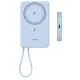 Батарея універсальна Ugreen 10000mAh 30W 1xUSB-C + 15W Magnetic Wireless + cable USB-C blue (65839B)