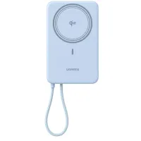 Батарея універсальна Ugreen 10000mAh 30W 1xUSB-C + 15W Magnetic Wireless + cable USB-C blue (65839B)