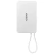 Батарея універсальна Ugreen 10000mAh 30W 1xUSB-C + 15W Magnetic Wireless + cable USB-C white (75983B)