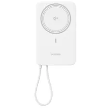 Батарея універсальна Ugreen 10000mAh 30W 1xUSB-C + 15W Magnetic Wireless + cable USB-C white (75983B)