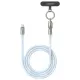 Дата кабель USB-C to USB-C 1.2m 60W blue Ugreen (35511)