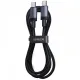 Дата кабель USB-C to USB-C 0.5m 100W 480Mbps black Ugreen (65831)