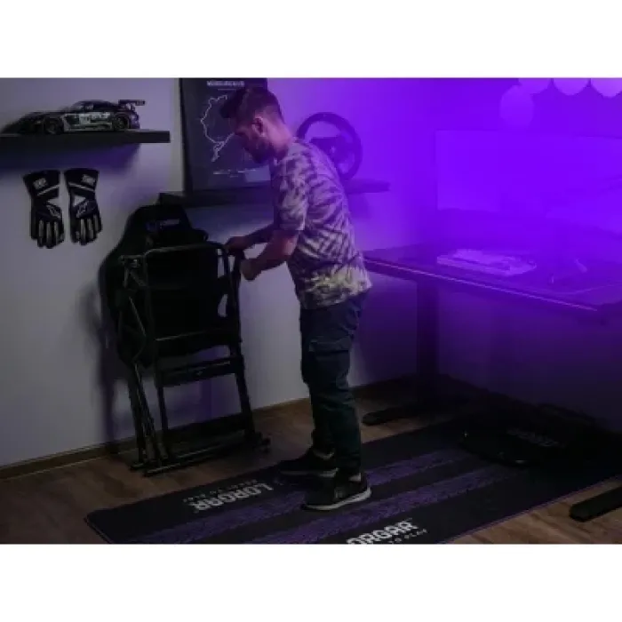 Килимок під крісло Lorgar RX1FM Black/Рurple (LRG-RX1FM)