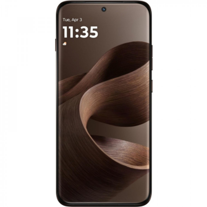 Мобільний телефон Motorola Edge 70 Pro 8/256GB Chicory Coffee (Wood) (PBC20086RS)