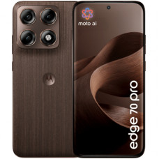 Мобільний телефон Motorola Edge 70 Pro 8/256GB Chicory Coffee (Wood) (PBC20086RS)