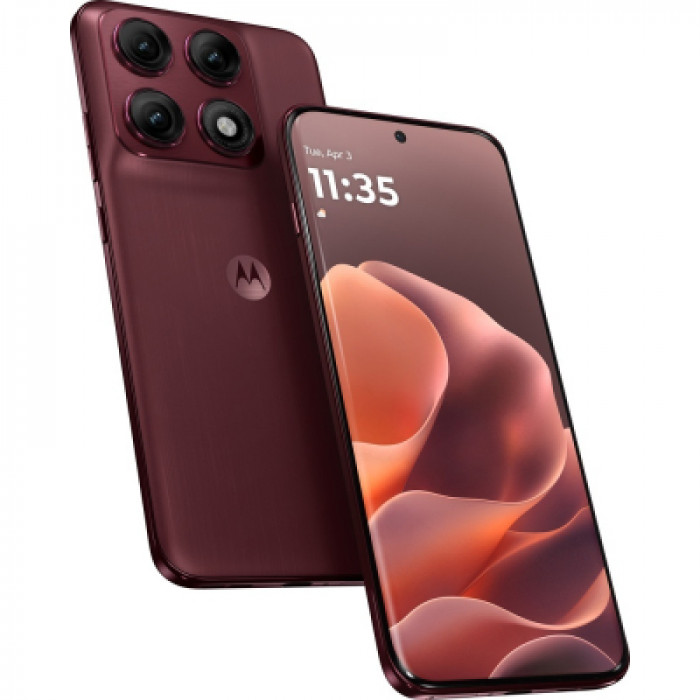 Мобільний телефон Motorola Edge 70 Pro 8/256GB Zinfandel (Burgundy) (PBC20088RS)