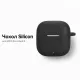 Чохол для навушників BeCover Silicon для OPPO Enco Buds 3 Black (715908)