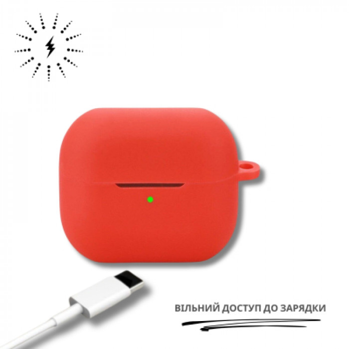 Чохол для навушників BeCover Silicon для Samsung Galaxy Buds 3 Red (715114)
