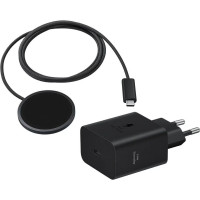 Зарядний пристрій Samsung Magnetic Wireless Qi2.2 25W 1.5m + Adapter USB-C PD45W dark gray (EP-P2900TBEGWW)