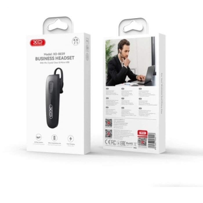 Bluetooth-гарнітура HiFuture BE59 Black (BE59.black)