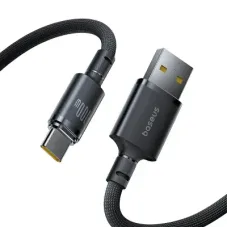 Дата кабель USB 2.0 AM to USB-C 1.0m 100W/7.5W black Baseus (E0426W01)