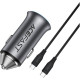 Зарядний пристрій Acefast 1xUSB-C PD95W + 1xUSB gray (6974316285304)