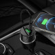 Зарядний пристрій HOCO 1xUSB-C PD20W + 1xUSB QC3.0 car adapter Z42 black (6931474742544)