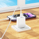 Зарядний пристрій BOROFONE BA21A USB-C PD20W white (6941991111402)