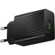 Зарядний пристрій BOROFONE BAS72A USB QC3.0 18W black (6941991122637)