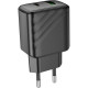 Зарядний пристрій HOCO CS21A USB 18W QC3.0 black (6942007609883)