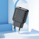Зарядний пристрій HOCO CS21A USB 18W QC3.0 black (6942007609883)