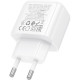 Зарядний пристрій HOCO CS55A 1xUSB-C PD30W + 1xUSB QC3.0 white (6942007631549)
