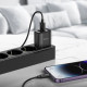 Зарядний пристрій HOCO C141A 2xUSB + cable USB to Lightning black (6942007627863)