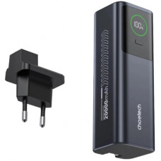 Батарея універсальна Choetech 20000mAh, PD/100W, QC, AFC, AC input (B1012)