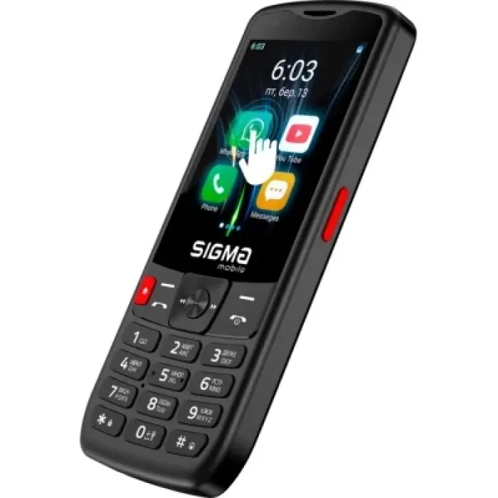 Мобільний телефон Sigma X-style S3501 Black (4827798345511)