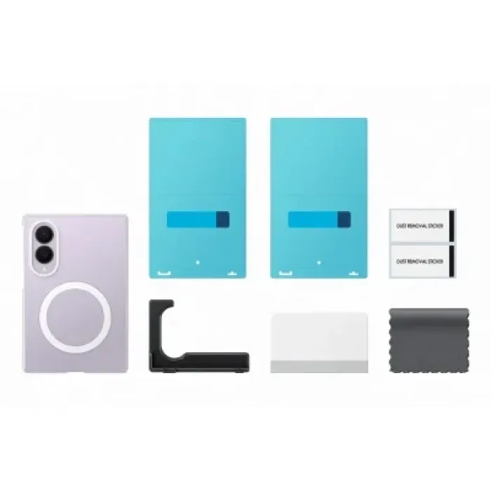 Чохол до мобільного телефона Samsung Galaxy Fold 8 Clear Magnet Transparent (EF-CF971CTEGUA)