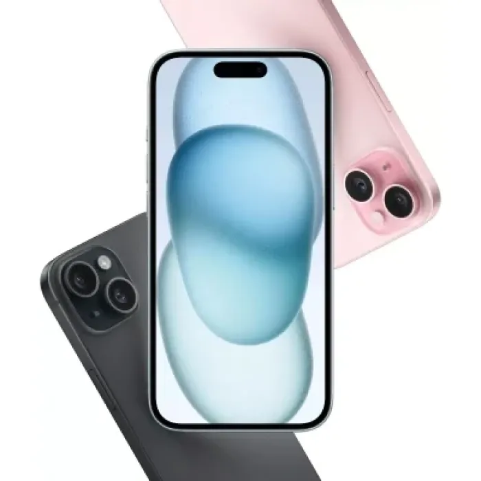 Мобільний телефон Apple iPhone 15 128Gb (Grade B) Black USED (iP15__12Blk_B)