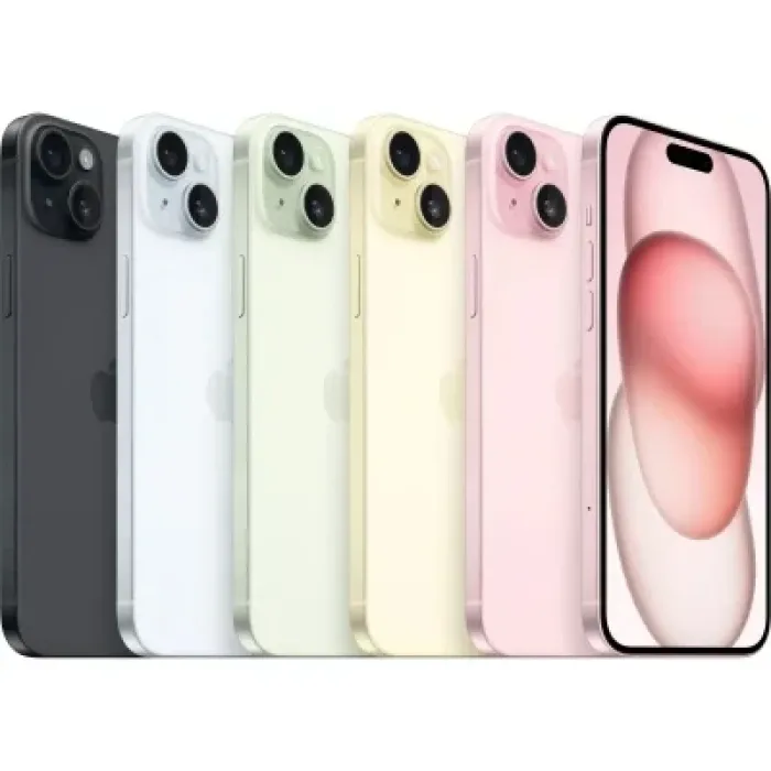 Мобільний телефон Apple iPhone 15 128Gb (Grade B) Black USED (iP15__12Blk_B)
