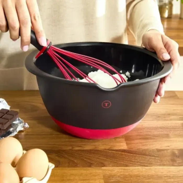 Вінчик Tefal Ingenio 29,3 см чорно-червоний (K1980534)