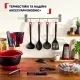 Вінчик Tefal Ingenio 29,3 см чорно-червоний (K1980534)