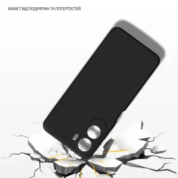 Чохол до мобільного телефона BeCover Silicone Xiaomi Redmi A7 Pro 4G / Poco C81 Black (716022)