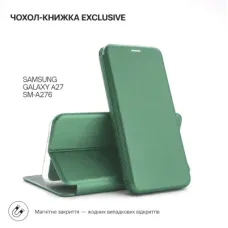 Чохол до мобільного телефона BeCover Exclusive Samsung Galaxy A27 SM-A276 Dark Green (715686)