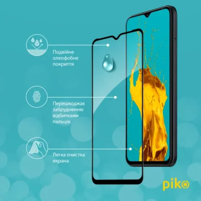 Скло захисне Piko Full Glue Tecno Pop 6 Pro Black (1283126551628)
