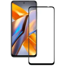 Скло захисне ACCLAB Full Glue Xiaomi Poco M5S Black (1283126545122)
